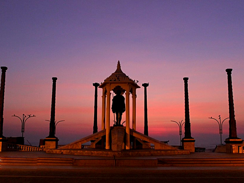 Gandhi Statue Pondicherry