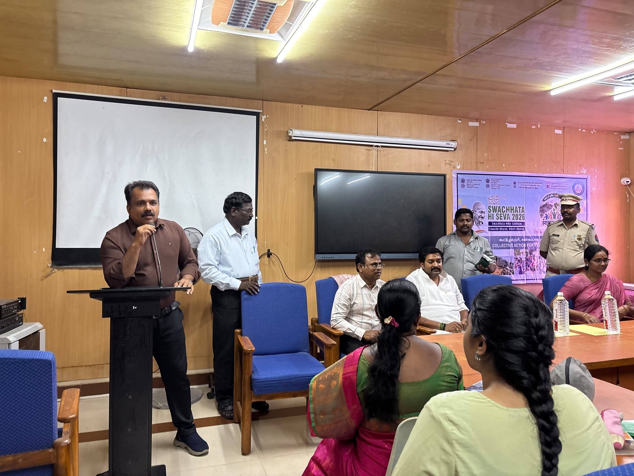 Swachhatha Hi Seva 2026 - Commissioner Speech at Bharathidasan Womes Arts and Science College